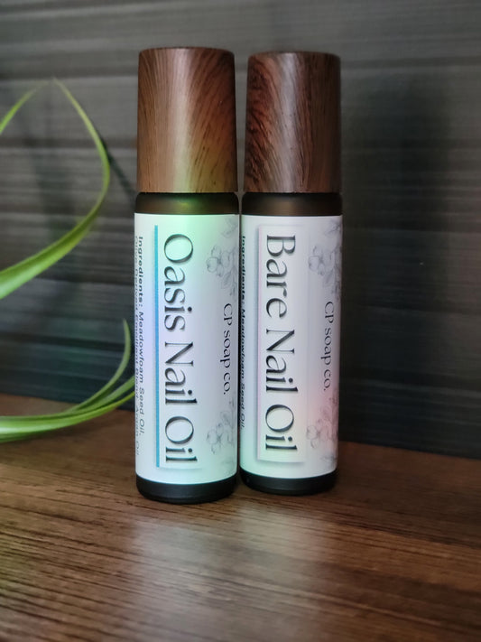 Bare Nail Oil and Oasis Nail Oil