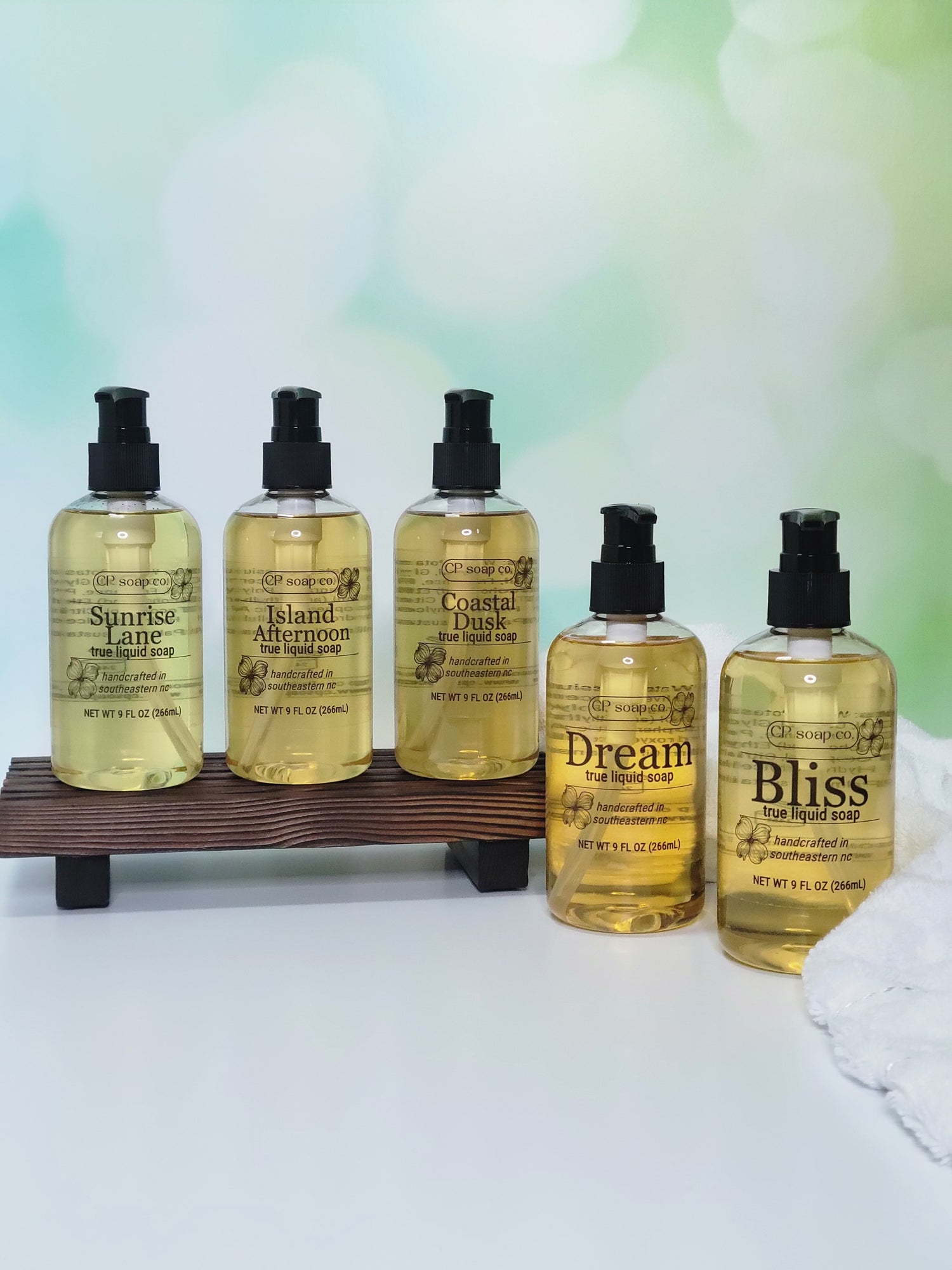 Set of 9oz True Liquid Soaps 